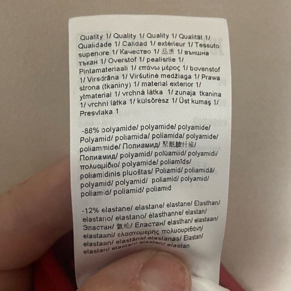 Escada cherry red side zip front seam stretch ankle pants EUC RARE - Picture 7 of 8